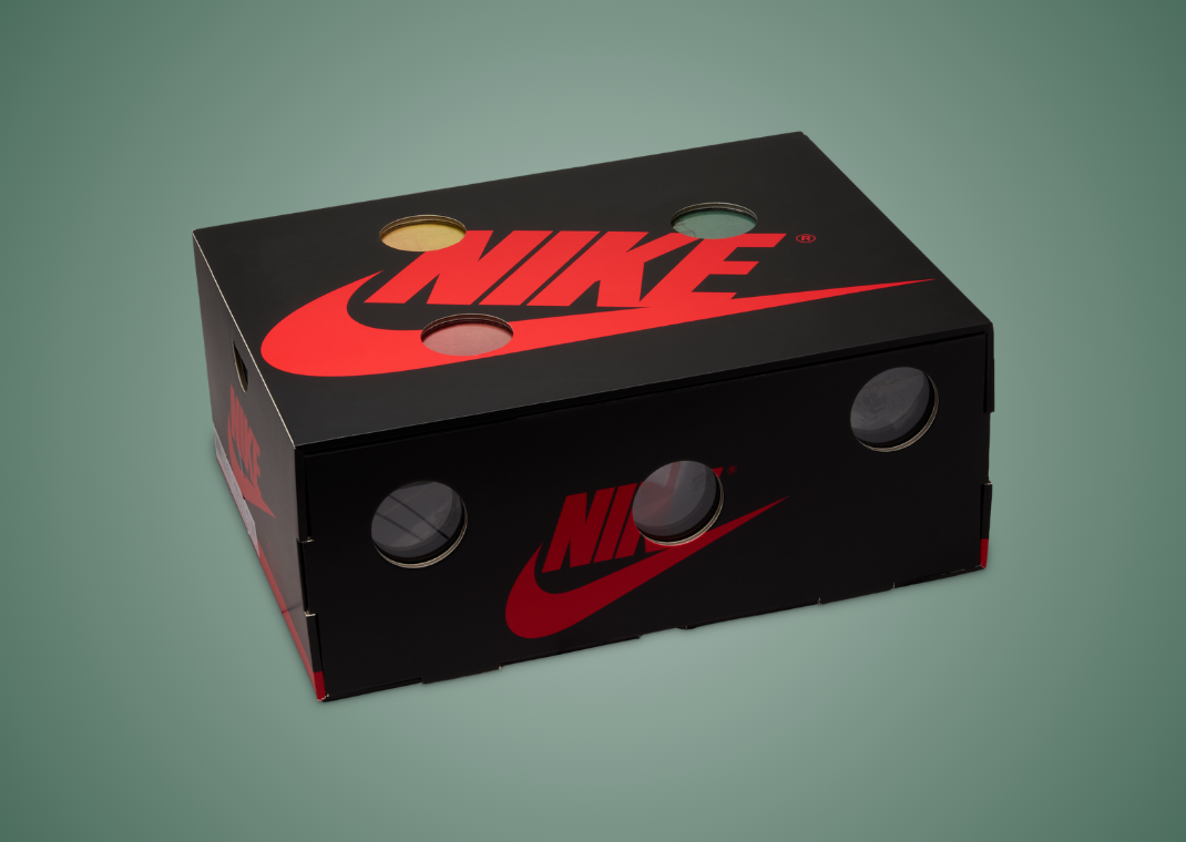 Virgil Abloh Archives x Air Jordan 1 Retro High OG Alaska Packaging