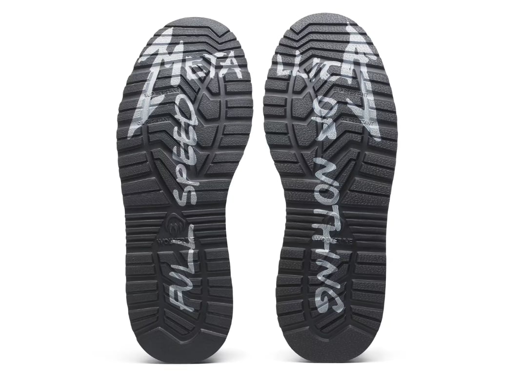 Metallica Scholars x Wolverine Make Wedge Boots