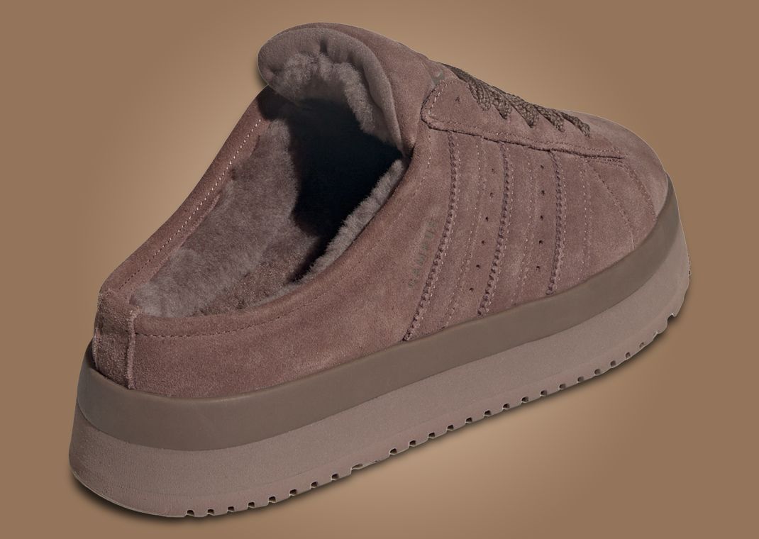 adidas Campus 00s Winter Low Earth Strata (W) - Back Angle