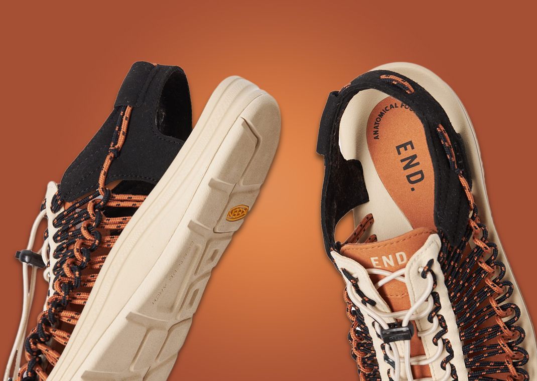 END x Keen Uneek Camping Insole and Heel