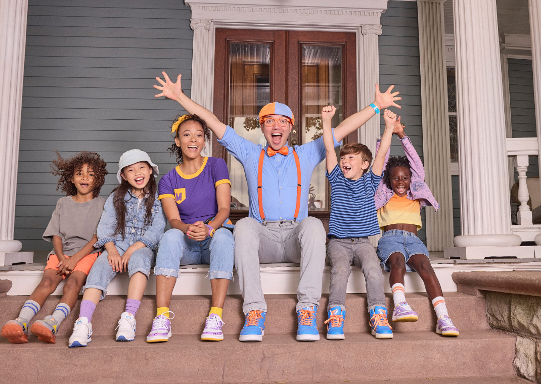 Blippi x Reebok Kids Collection