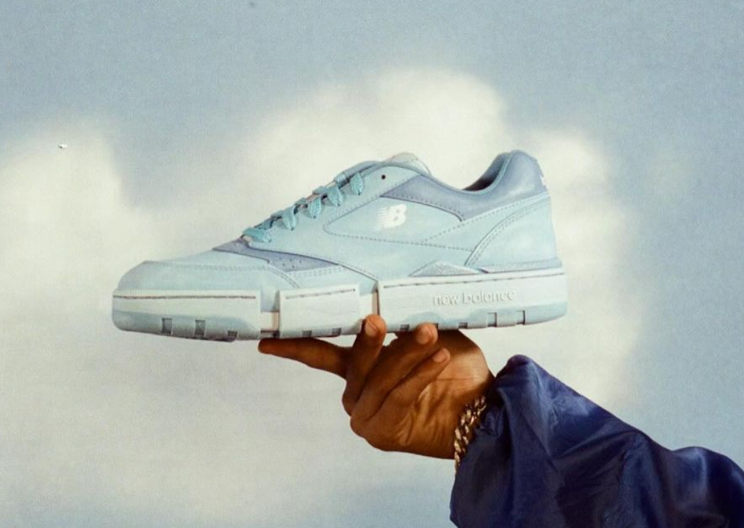 MSFTSrep x New Balance 0.01 Washed Blue