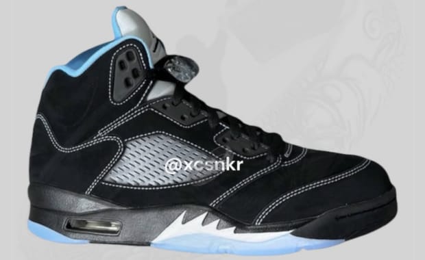 New Images Show the Returning Air Jordan 5 Retro Black University Blue