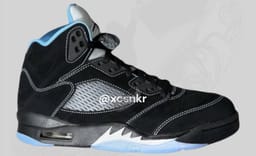 New Images Show the Returning Air Jordan 5 Retro Black University Blue