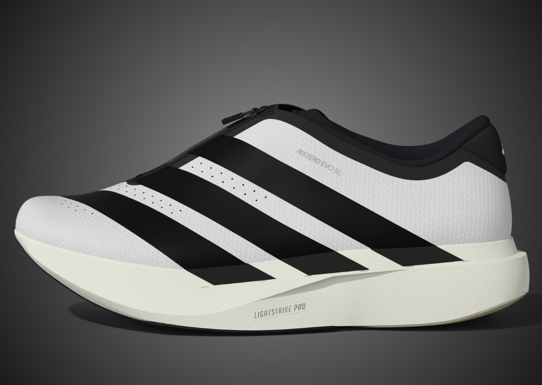 adidas Adizero Evo SL Zip Black Lateral