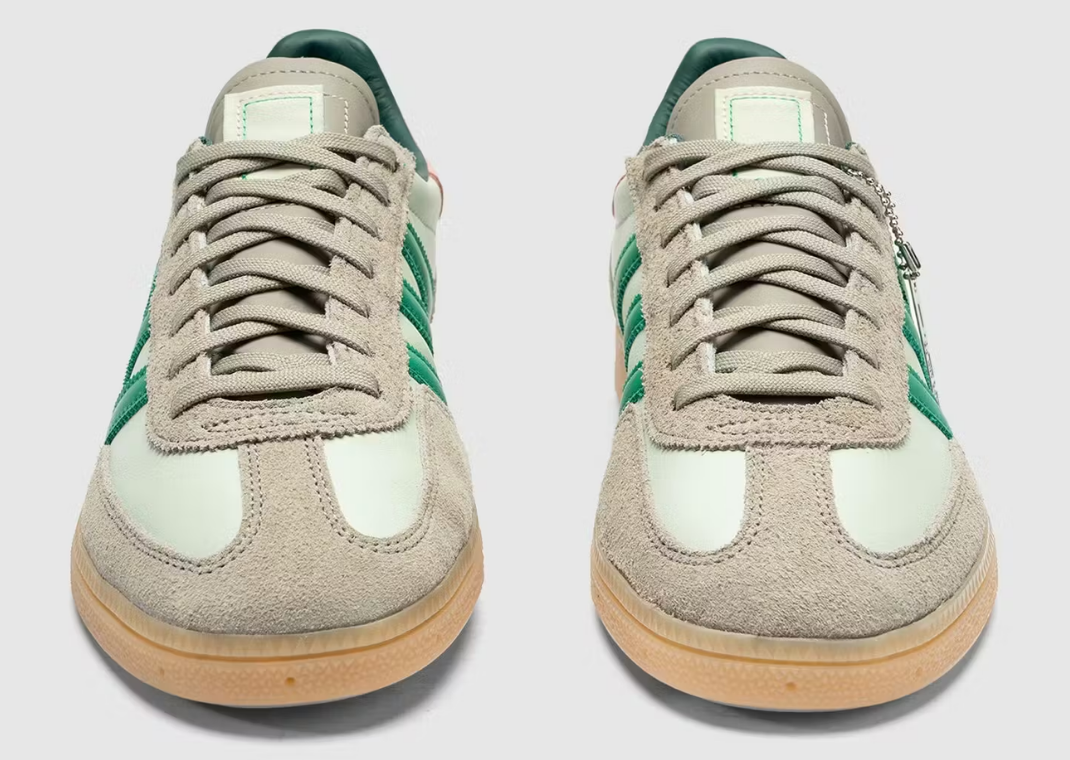 The Whitaker Group x adidas Handball Spezial Green - Front