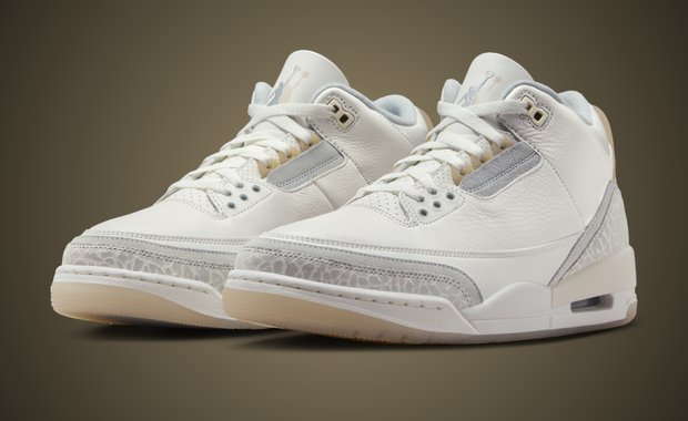 The Air Jordan 3 Craft Ivory Releases February 2024 The Air Jordan 3 Craft Ivory Releases February 2024