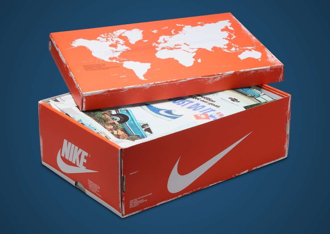 Devin Booker x Chevrolet x Nike Blazer Low Surf Blue Packaging