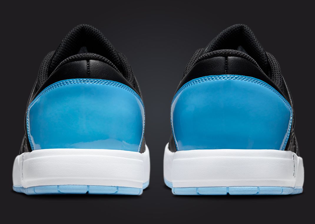 Air Jordan 1 Low Patent UNC Back