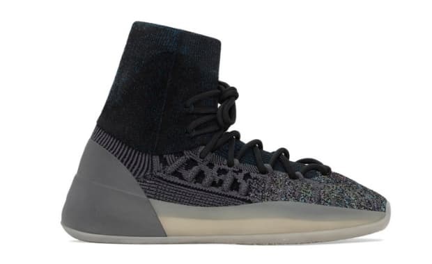 adidas Yeezy BSKTBL Knit 3D Slate Blue shock drops