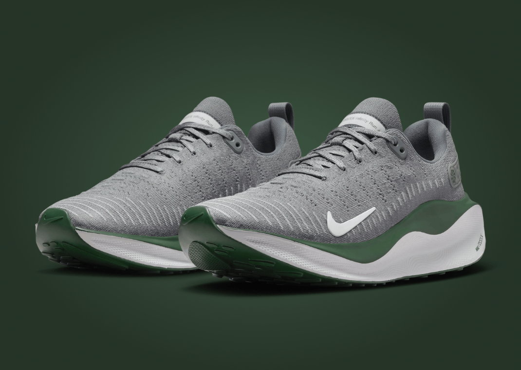 Nike InfinityRN 4 Cool Grey Gorge Green