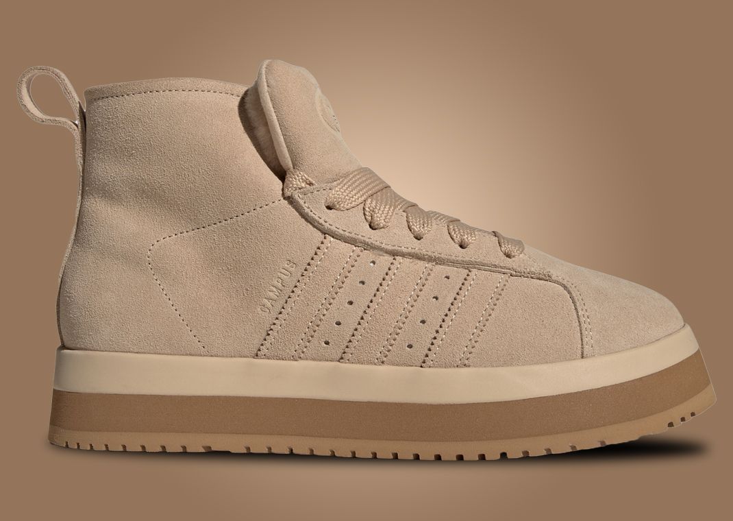 adidas Campus 00s Winter Mid Magic Beige (W) - Medial