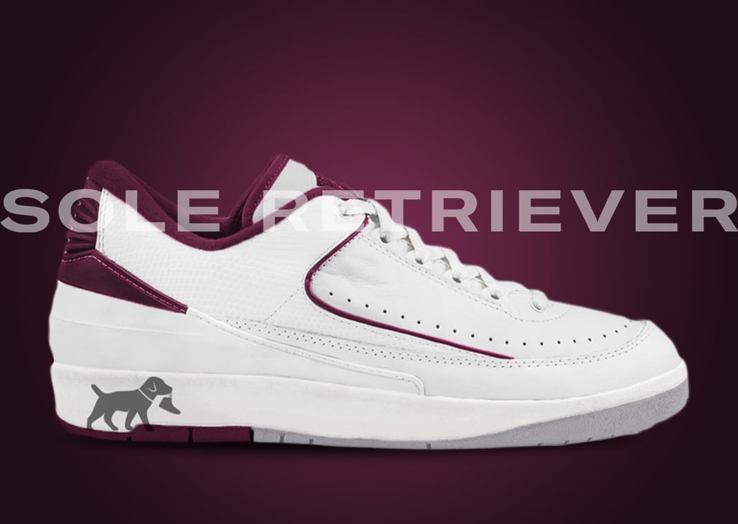 Air Jordan 2 Low Cherrywood Mockup