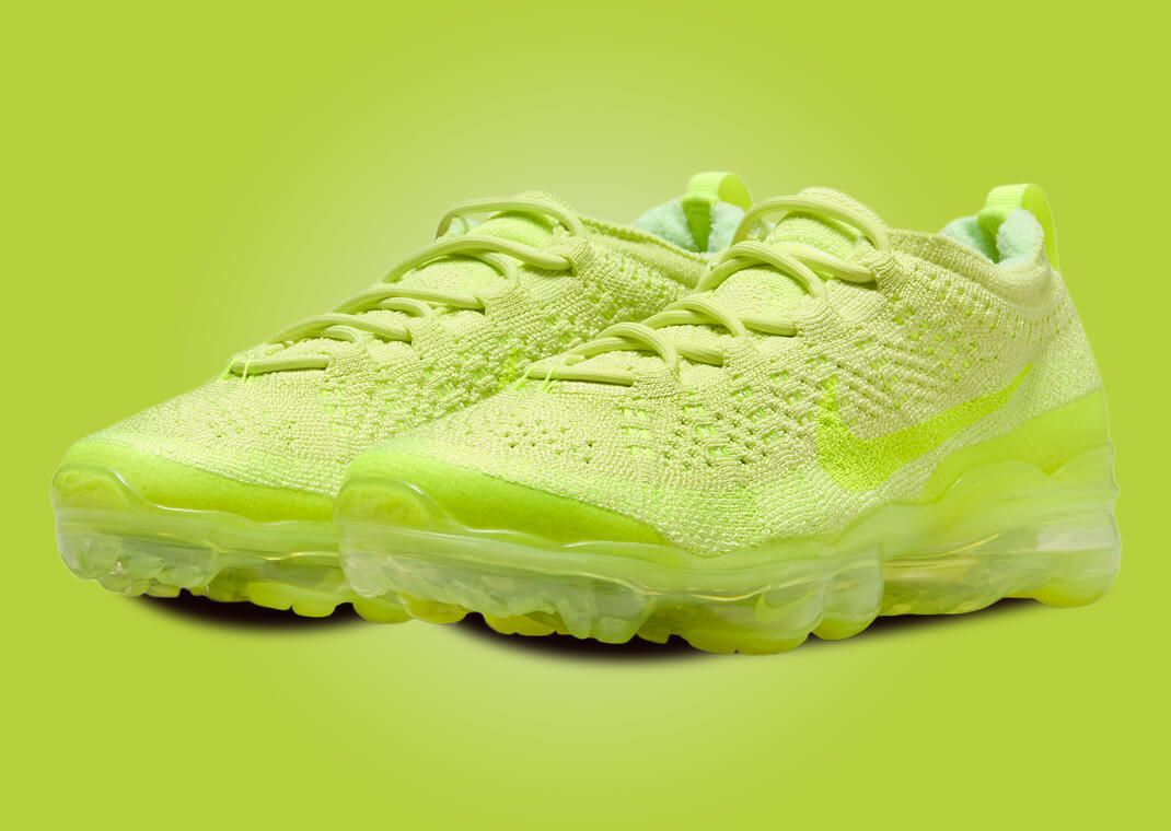 Nike Air VaporMax 2023 Flyknit Light Lemon Twist (W)