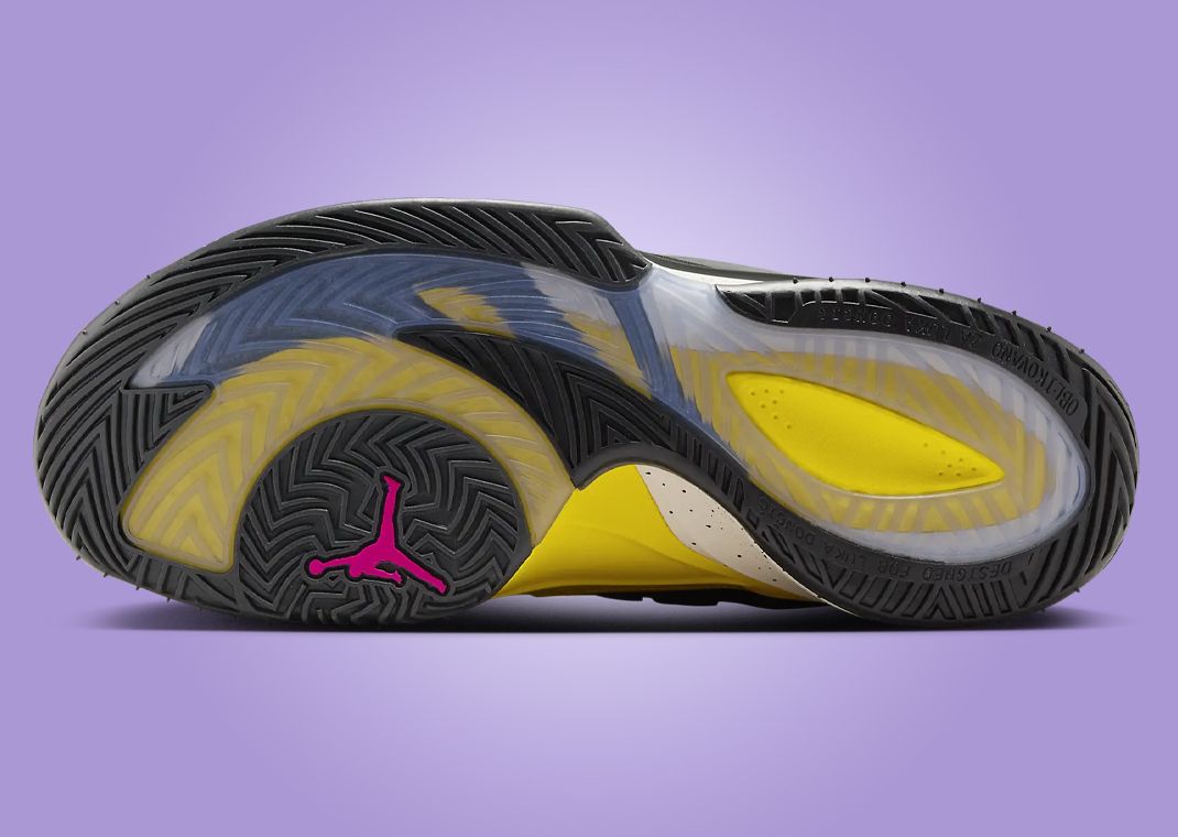 Jordan Luka 3 Black Hyper Jade Outsole