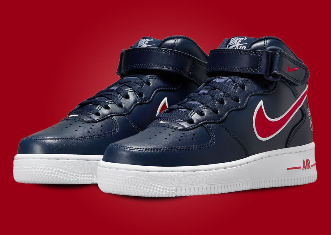 Nike Air Force 1 Mid Houston Comets 4-Peat