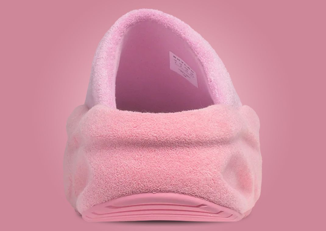 SKYLRK Chunky Mule Powder Pink Heel