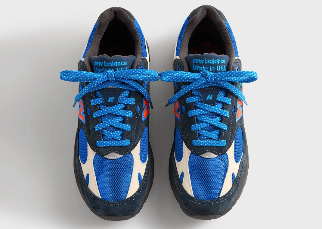 Kith x New Balance 993 Made in USA MSG Navy Top