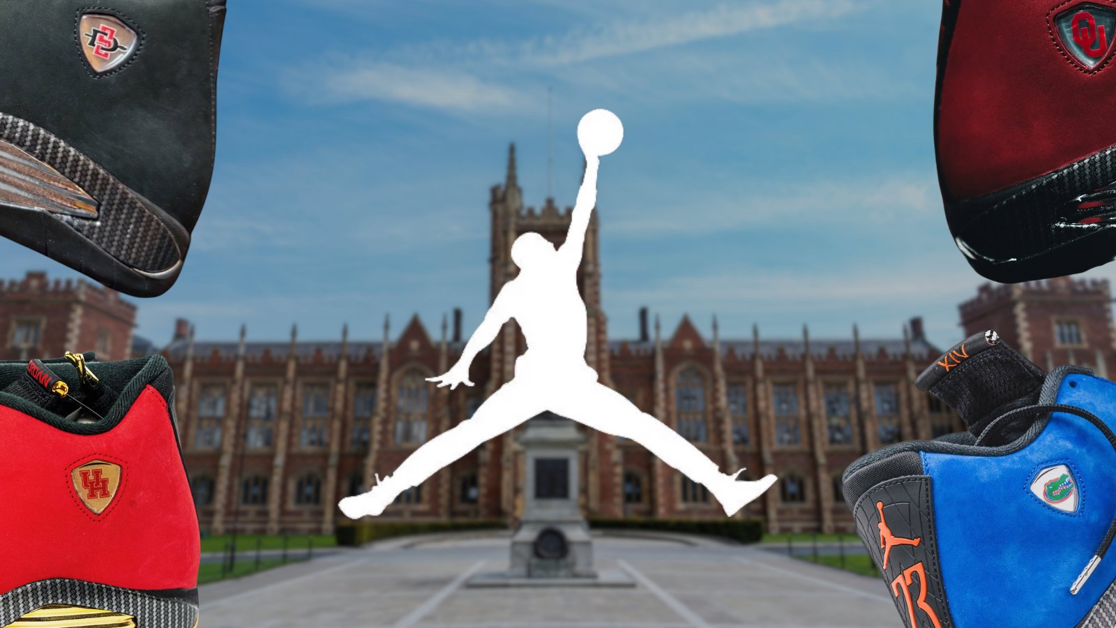 Every NCAA Air Jordan 14 PE