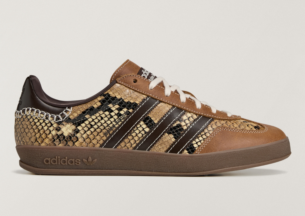 Wales Bonner x adidas Gazelle Indoor Snakeskin - Lateral