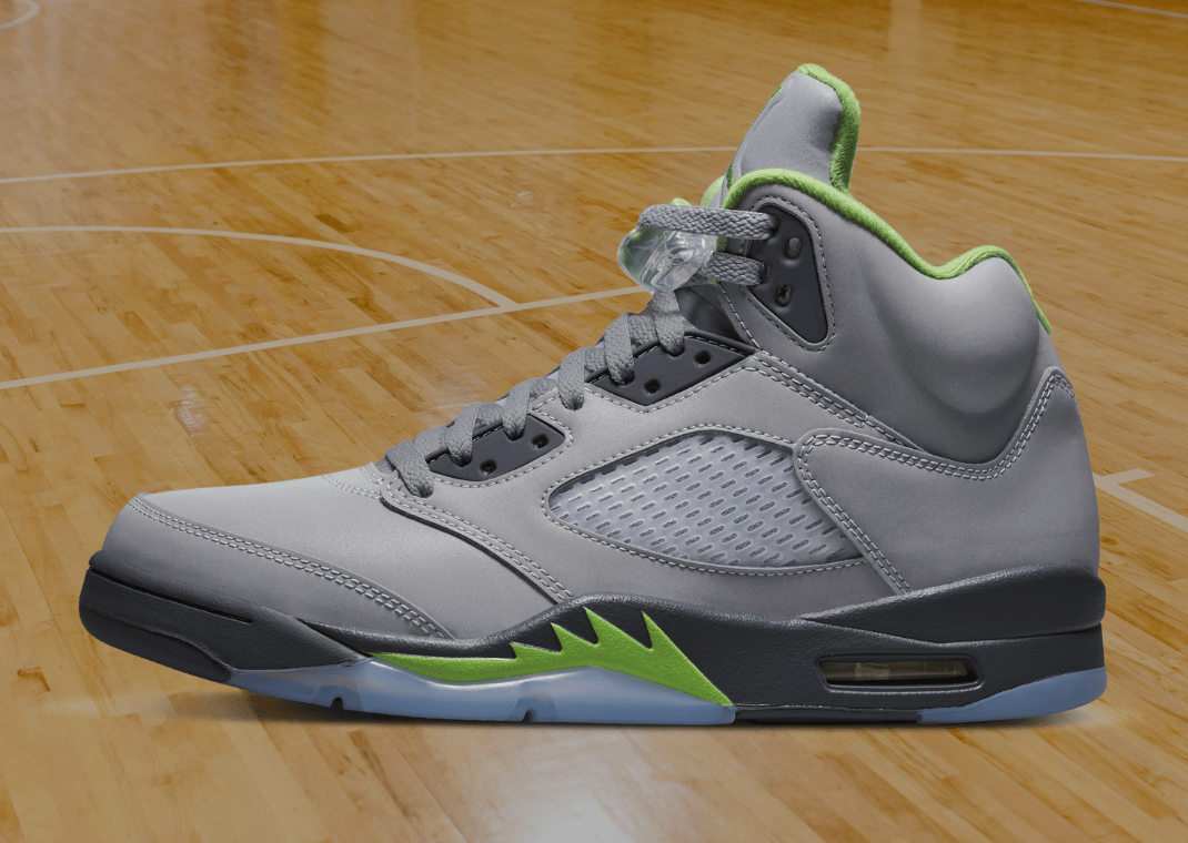 Air Jordan 5 Retro Green Bean