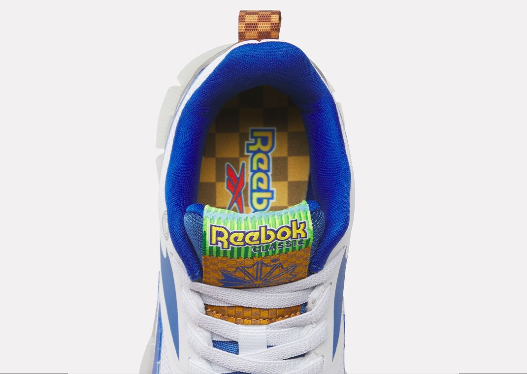 Sonic the Hedgehog 3 x Reebok Zig N' Glow Sonic (PS) Detail