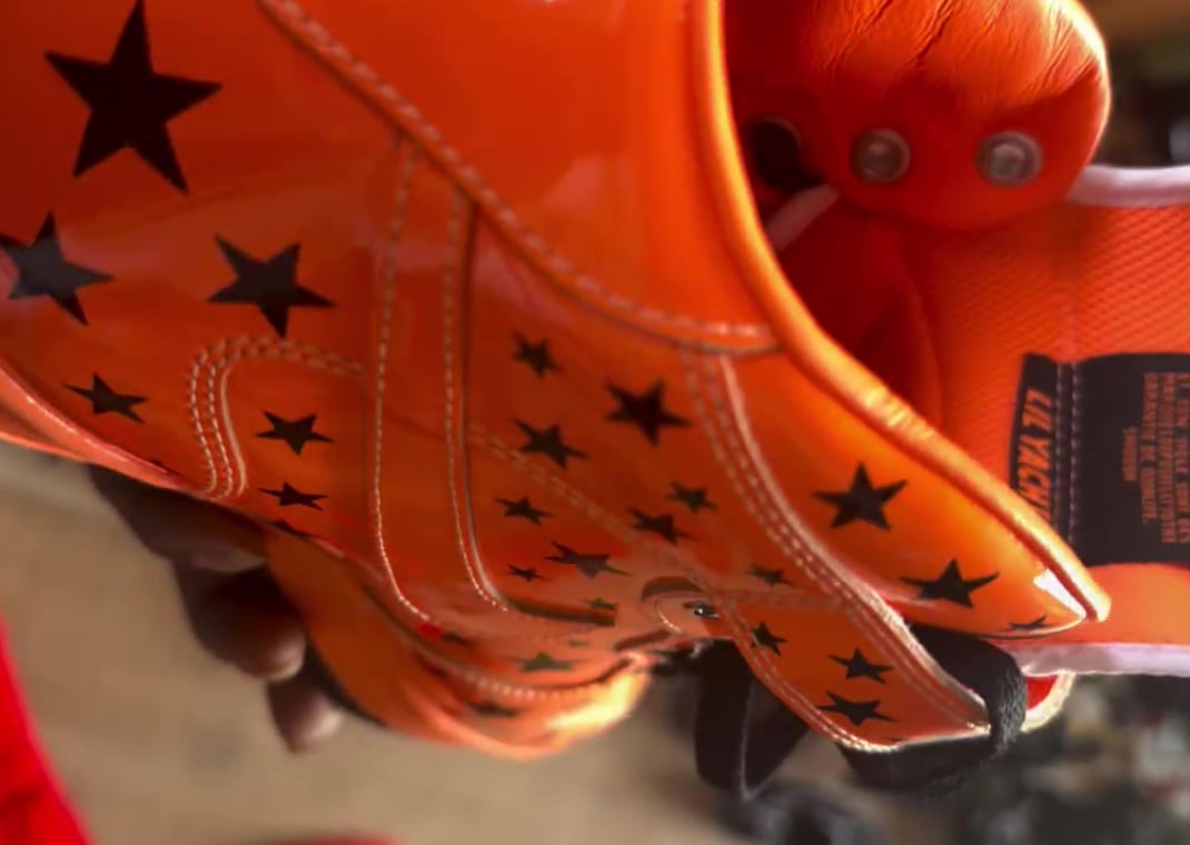 Lil Yachty x Nike Us Force 1 Mid Orange Black