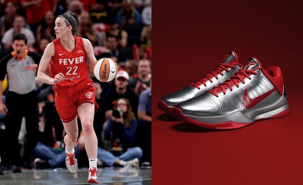 Caitlin Clark Debuts a WNBA Rookie of the Year-Inspired Nike Kobe 5 Protro PE