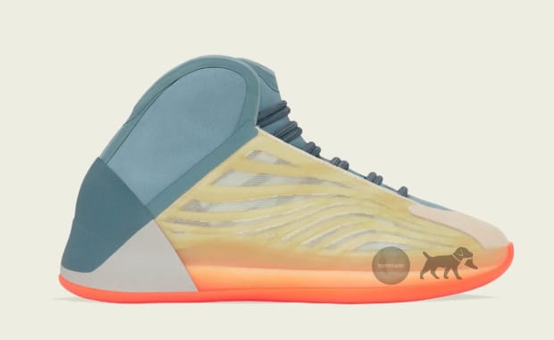 This adidas Yeezy QNTM Comes In Hi-Res Coral