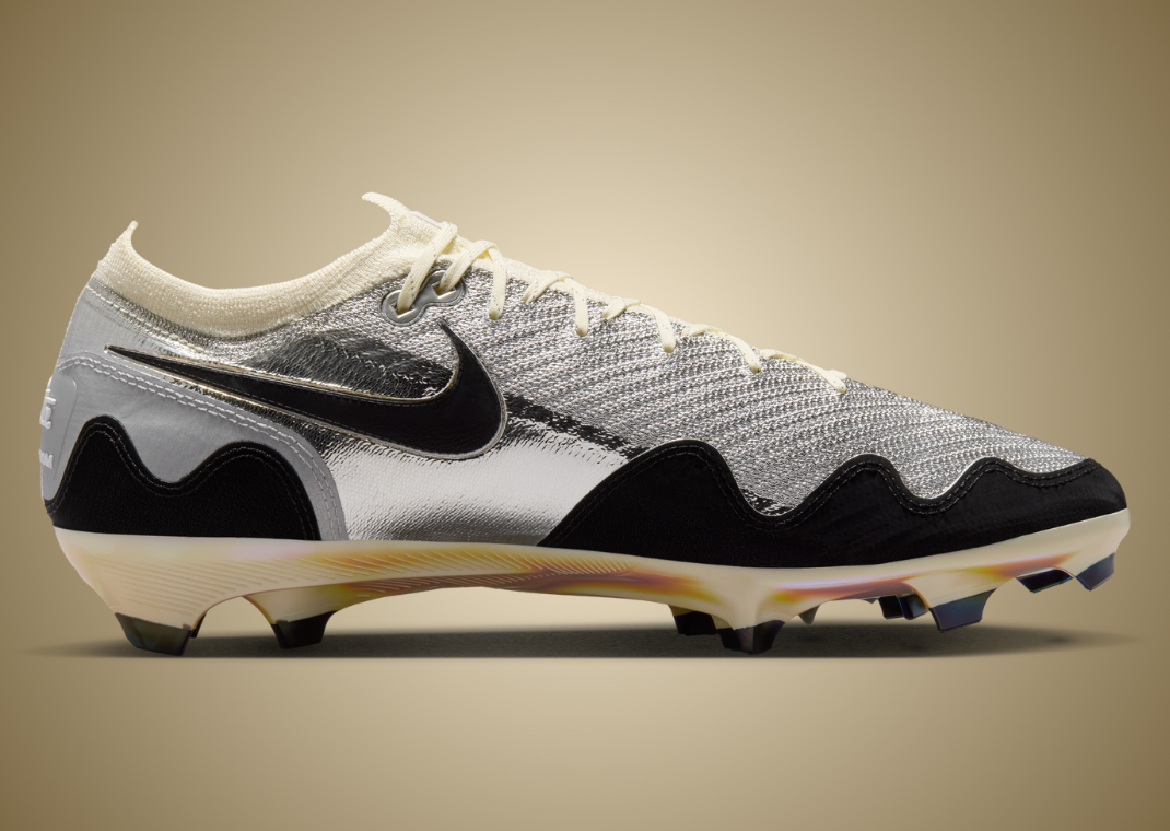 Patta x Nike Mercurial Zoom Vapor 16 Elite FG Waves Pack Black White - Medial