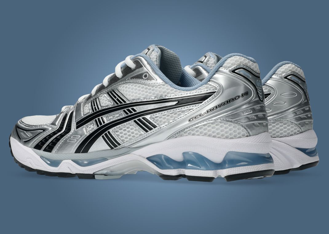JJJJound x Asics Gel-Kayano 14 White Navy Heel
