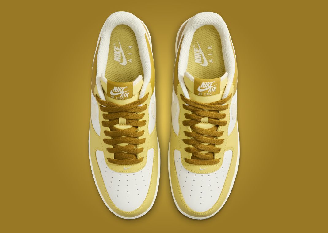 ☆人気☆【NIKE】☆NIKE AIR FORCE 1 LOW(W)☆22-26cm☆BRONZINE Nike Air Force 1 Low '07 Bronzine Saturn Gold Men's - FZ4034