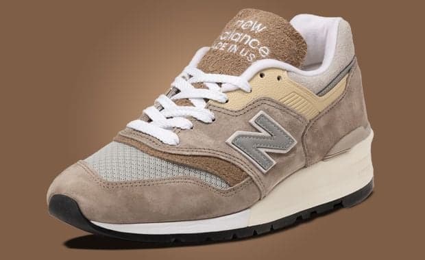 New Balance 997 Made in USA Light Mushroom Mirage Grey