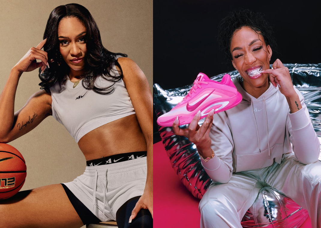 A'ja Wilson's Nike A'One Signature Shoe