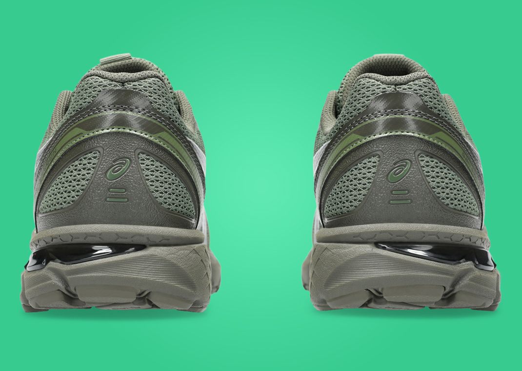 San San Gear x Asics Gel-Terrain Bronze Green Heel