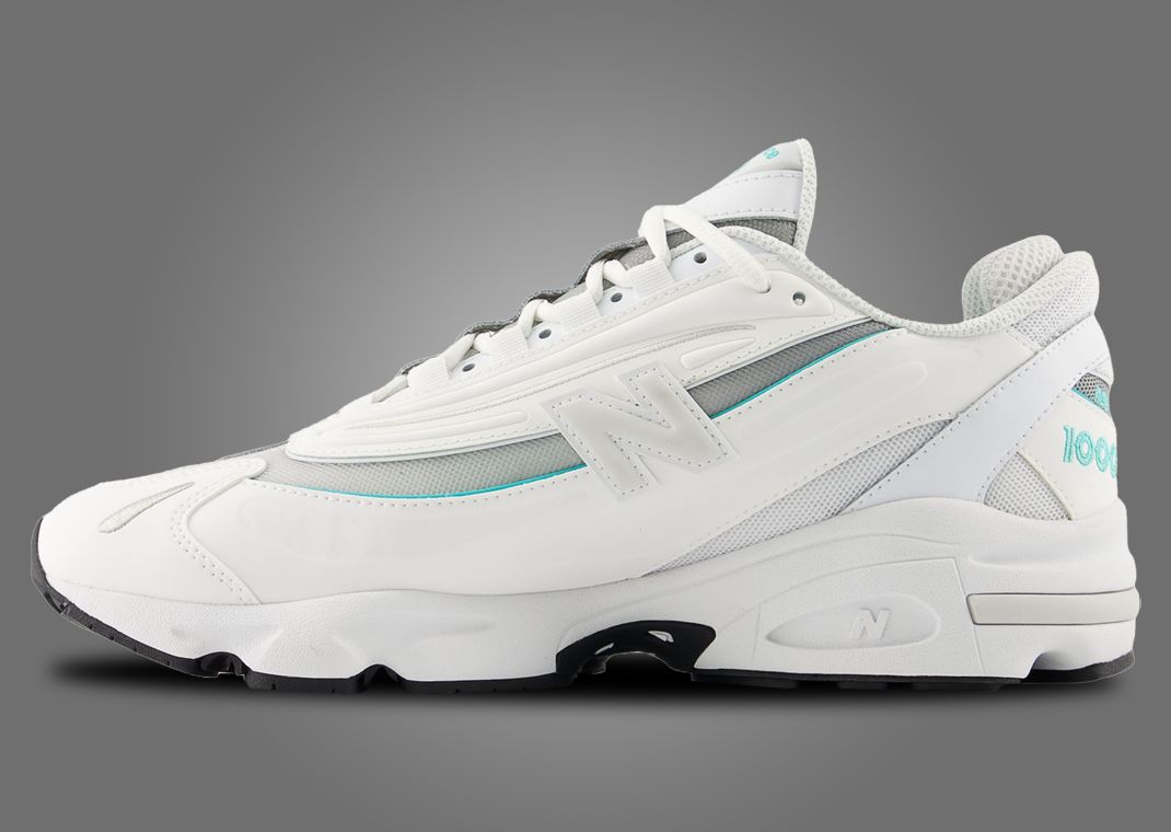 New Balance 1000 White Aqua (W) Medial
