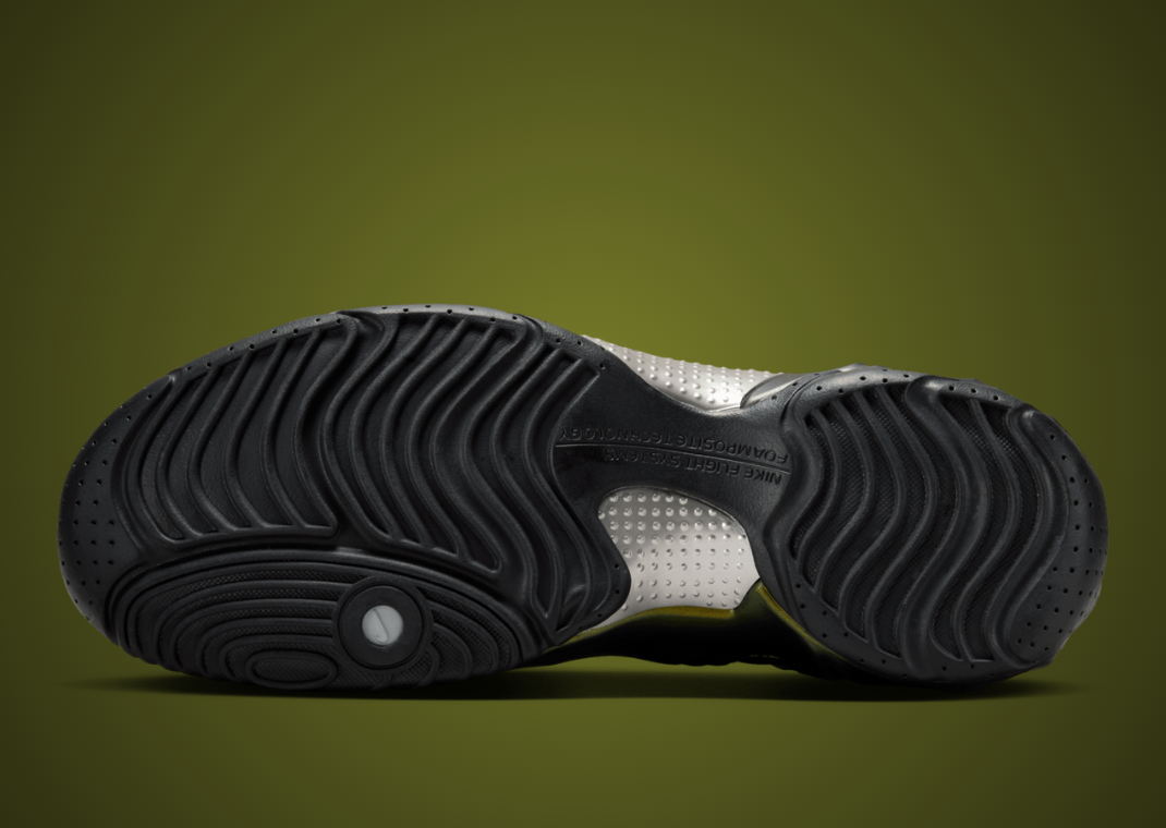 Nike Air Flightposite Metallic Gold Outsole