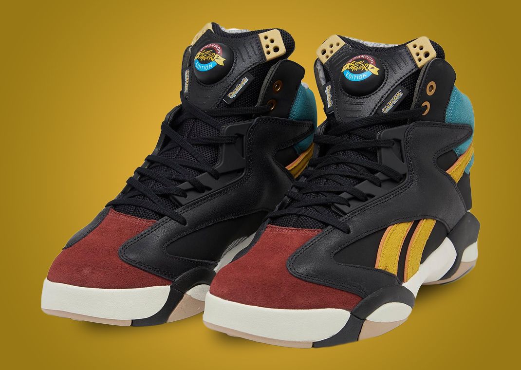 Capcom x Reebok Shaq Attaq Street Fighter