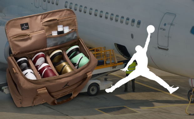 Jordan Brand Made A Sneaker Travel Bag That Fits Four Shoes