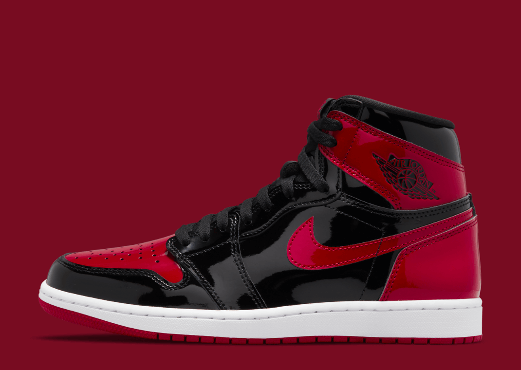 Air Jordan 1 Bred Patent