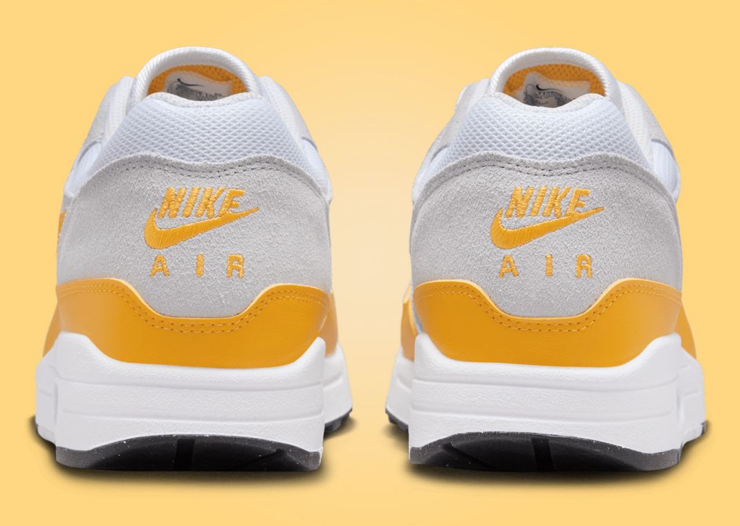 Nike Air Max 1 White University Gold Back