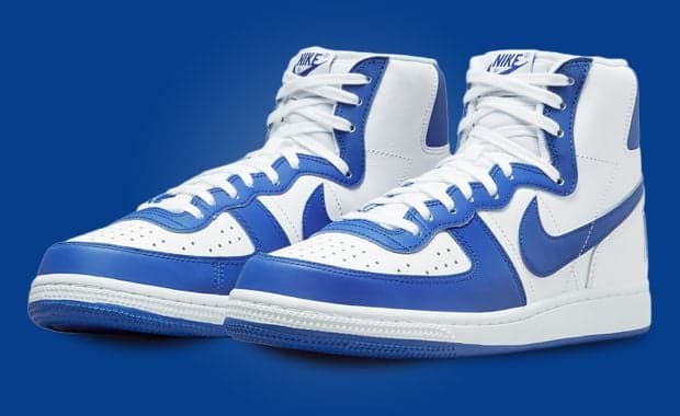 The Nike Terminator High White Game Royal Gives Kentucky Vibes