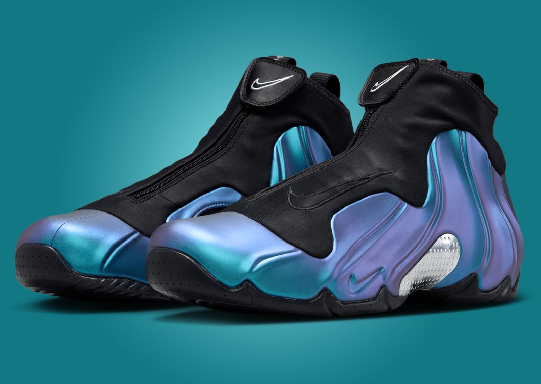 The Nike Air Flightposite One Dusty Cactus Persian Violet  display picture 1