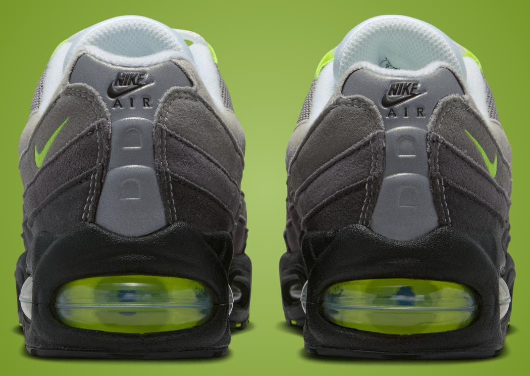 Nike Air Max 95 OG Big Bubble Neon (GS) Heel