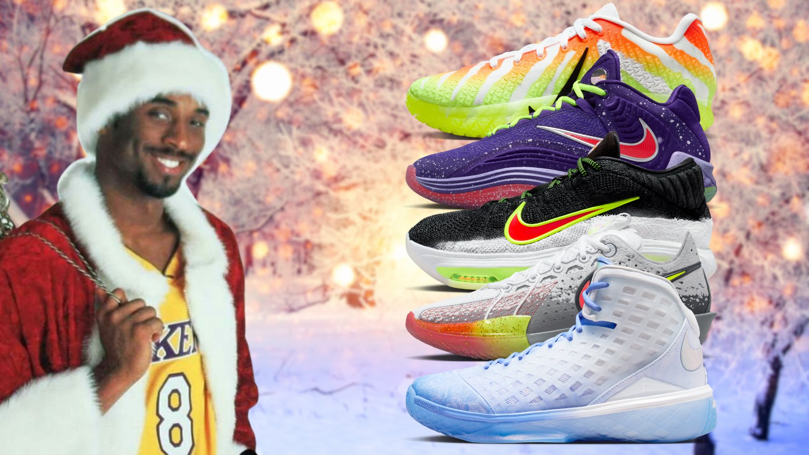 Here’s Every Christmas-Themed Nike Basketball Sneaker for this Holiday Season