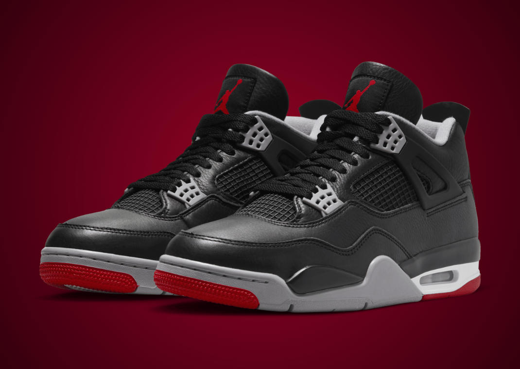 Jordan 4 retro bred release hotsell