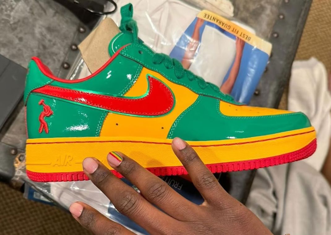 Lil Yachty x Nike Air Force 1 Low Lucky Green University Gold