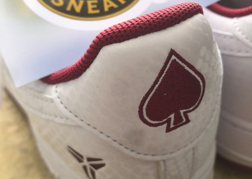 Nike Kobe Air Force 1 Low Lower Merion Home Heel