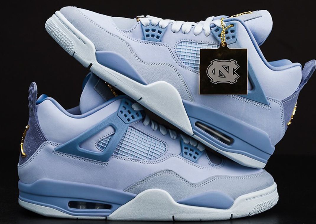 jordan 4 north carolina