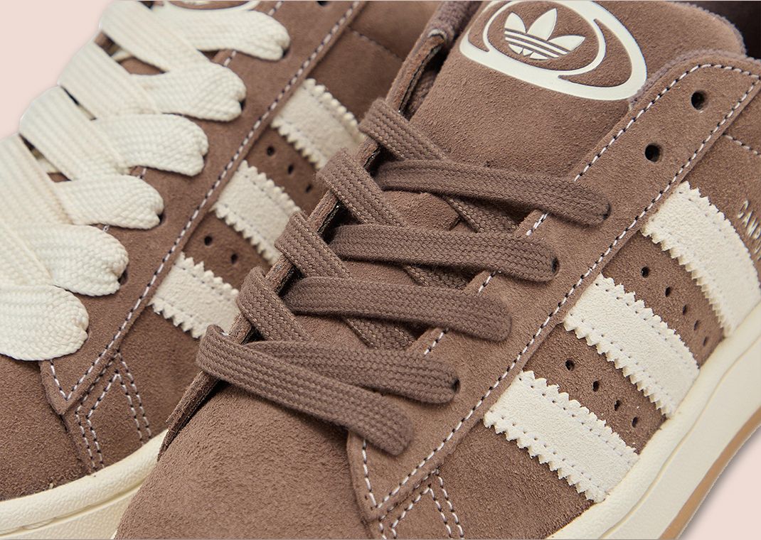 adidas Campus 00s Leopard Print Brown Cream (W) Detail